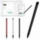 Piros - 1db Kapacitív toll képernyő Stylus ceruza iPhone iPad táblagéphez Samsung