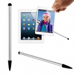 Ezüst - 1db Kapacitív toll képernyő Stylus ceruza iPhone iPad táblagéphez Samsung