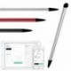 Fekete - 1db Kapacitív toll képernyő Stylus ceruza iPhone iPad táblagéphez Samsung