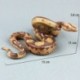 L - Boa szűkítő kígyó figura vadállat PVC modell játék gyűjtő dekoráció kellék ajándék