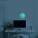 30cm - 5-30 cm-es 3D nagyméretű, fluoreszkáló falmatrica kivehető ragyogás a sötét matricán