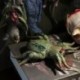 malac - Halloween függő kellékek kísértetjárta ház dekoráció szimuláció egér denevér pók malac