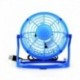 Fekete - Mini hordozható USB asztali ventilátor Kis, csendes, személyes hűtő USB-vel működő asztali ventilátor