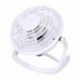 Fekete - Mini hordozható USB asztali ventilátor Kis, csendes, személyes hűtő USB-vel működő asztali ventilátor