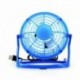Fekete - Mini hordozható USB asztali ventilátor Kis, csendes, személyes hűtő USB-vel működő asztali ventilátor