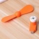Kék - Aranyos Mini Micro USB elektromos ventilátor Android telefonhűtő hűtés SmartPhone-hoz