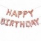 Arany - Boldog születésnapi pálcát Hännende Folienballon Luftballons Buchstaben Geburtstag Deko