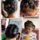 Pillangó-12Db - Kids BB Clips Candy Asymptotic Color Girls Children Glitter 12PCS / Set Hair Clips