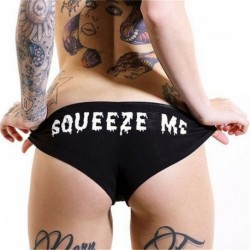* 43 M méret, fekete - &quot SOUEEZE M ... - Női szexi fehérnemű csipke tanga G-string V-string bugyi Knickers fehérnemű