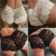 * 35 Bőrméret S - Női szexi fehérnemű csipke tanga G-string V-string bugyi Knickers fehérnemű