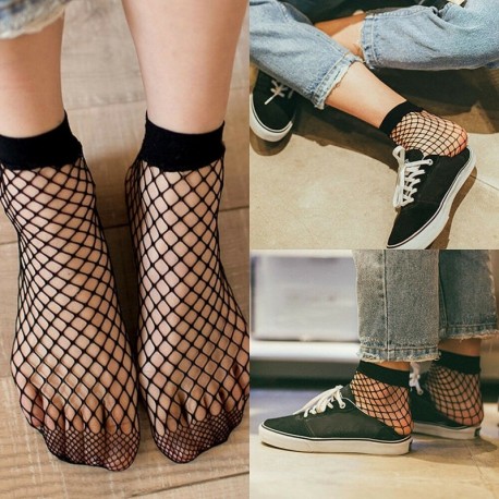 Rövid zokni - Forró divat női háló necc bodystockings mintás harisnyanadrág harisnya harisnya