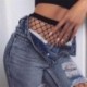 Rövid zokni - Forró divat női háló necc bodystockings mintás harisnyanadrág harisnya harisnya