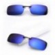 Éjszakai látás - Polarizált vezetési UV 400 Night Vision Clip-on Flip-up lencsés napszemüveg szemüveg