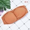 narancssárga - Női Basic Stretch zökkenőmentes pánt nélküli Bandeau cső felső melltartó párnázott fehérnemű HOT