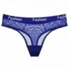 Kék - Női varrat nélküli G-string sport alsónadrág bugyi tanga fehérnemű fehérnemű trikó