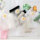 Fekete - Női átlátszó vékony százszorszép virág csipke zokni Crystal Silk rövid bokazokni