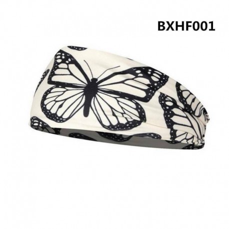 * 2 - Rugalmas Boho széles fejpánt hajszalag futó jóga turbán női puha fejpakolás
