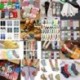 M-3 - Híres művészetfestés Unisex téli meleg zokni Retro állati virágos puha zokni