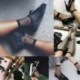 72 - Vintage női fodros íj necc boka magas zokni háló csipke hal háló rövid zokni