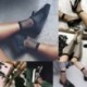 23 - Vintage női fodros íj necc boka magas zokni háló csipke hal háló rövid zokni