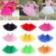 Fekete - LÁNYOK TUTU SKIRT DANCE PARTY HEN BALET TULLE TUTU 3 RÉTES SZOKNÉL 2-8 ÉV