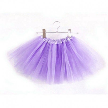 Halványlila - LÁNYOK TUTU SKIRT DANCE PARTY HEN BALET TULLE TUTU 3 RÉTES SZOKNÉL 2-8 ÉV