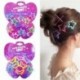 Csillag-12db - 12Pc Butterfly Star Baby Kids Girls hajtű Barrette hajtincsek Hajkiegészítők