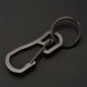 * 7 Fekete csat karabiner kulcs ... - Unisex kreatív ötvözet fém kulcstartó autó kulcstartó kulcstartó iránytű