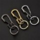 * 7 Fekete csat karabiner kulcs ... - Unisex kreatív ötvözet fém kulcstartó autó kulcstartó kulcstartó iránytű