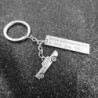 * 3 autó - Kreatív fémötvözet kulcstartó kulcstartó unisex kulcstartó iránytű kulcstartó gyűrű