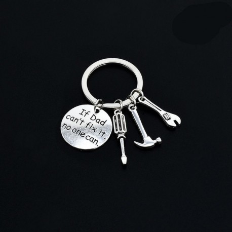 * 8 apa csavarhúzó kalapács Wren ... - Kreatív fémötvözet kulcstartó kulcstartó unisex kulcstartó iránytű