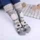 fehér - Divat női 3D nyomtatott állat alkalmi zokni Unisex aranyos kutya boka magas zokni USA