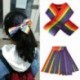 Nincs szín - Rainbow Bandana Gay Pride Stripe fejpánt fejkendő LMBT fesztivál haj tartozék