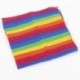 Nincs szín - Rainbow Bandana Gay Pride Stripe fejpánt fejkendő LMBT fesztivál haj tartozék