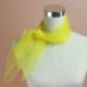 Kék - Vintage 50-es évek divatos sifon burkolatú haj fej nyak nyakkendő szuper könnyű nyak sál ajándék