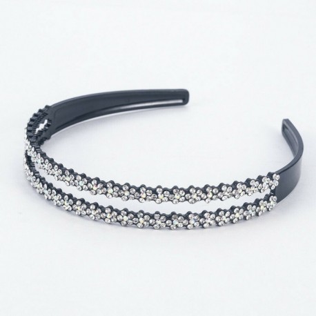 AB - Női virágkristályos hajpánt fejpánt strasszos hajpántok karika kiegészítők