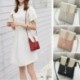 Szürke - Női bőr válltáska Lady Cross Body Bag Tote Messenger Satchel pénztárca