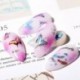 Ideiglenes köröm tetoválás - vízálló matrica - unisex - Pillangó mintás - 25-ös verzió