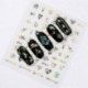 Ideiglenes köröm tetoválás - vízálló matrica - unisex - Pillangó mintás - DP421 verzió