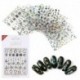 Ideiglenes köröm tetoválás - vízálló matrica - unisex - Pillangó mintás - DP421 verzió