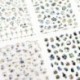 Ideiglenes köröm tetoválás - vízálló matrica - unisex - Pillangó mintás - DP414 verzió