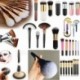 1db nagy kefe - Pro Beauty kozmetikai smink szempúder alapozó szemhéjpúder ajakpirító kefe eszköz