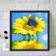 Nincs szín - Domybest Schmetterling und Sonnenblume 5D DIY gyémántfestés Komplettset
