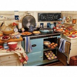 Nincs szín - 5D barkács teljes fúrással gyémántfestés konyhai keresztszemes mozaik kézműves készlet