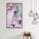* 1 Pfau 30X40cm - 5D barkács teljes fúrással négyzet alakú gyémántfestés páva keresztszemes hímzés
