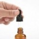 50ML - Amber Glass Liquid Reagent Pipette Bottle szemcseppes aromaterápia 5ml-100ml