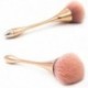 Nincs szín - Rose Gold Powder Blush smink ecset árnyékoló kontúr nagy kefe kozmetikai Egyesült Államok