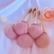 Nincs szín - Rose Gold Powder Blush smink ecset árnyékoló kontúr nagy kefe kozmetikai Egyesült Államok
