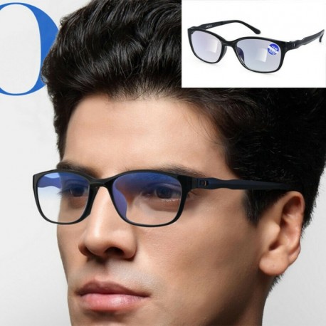 2,0 - Progresszív multifokális olvasószemüveg, kék, kék fényű lencse keret férfi nők számára