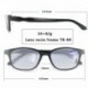 3,5 - Férfi / nő Progresszív multifokális olvasószemüveg Anti Blue Light Lens Frame JP